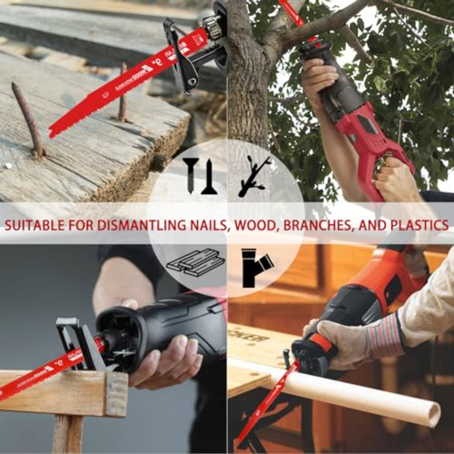 Stud and Nail sawzall Blades9  - Metal Saw Reciprocating recension och pris