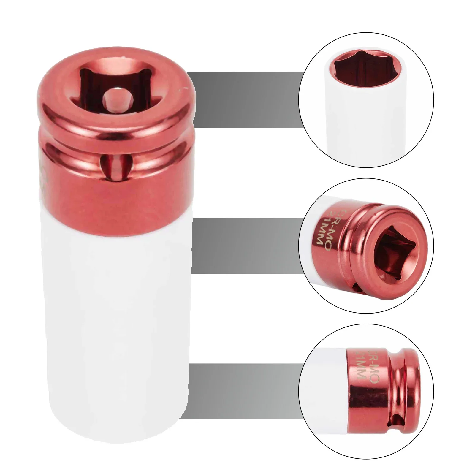 17mm /19/ 21mm Hex Sockets Col - Pneumatic Impact Wrench recension och pris