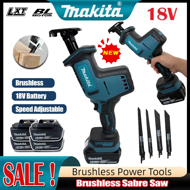 2026 Makita Cordless Brushless - Metal Saw Reciprocating recension och pris