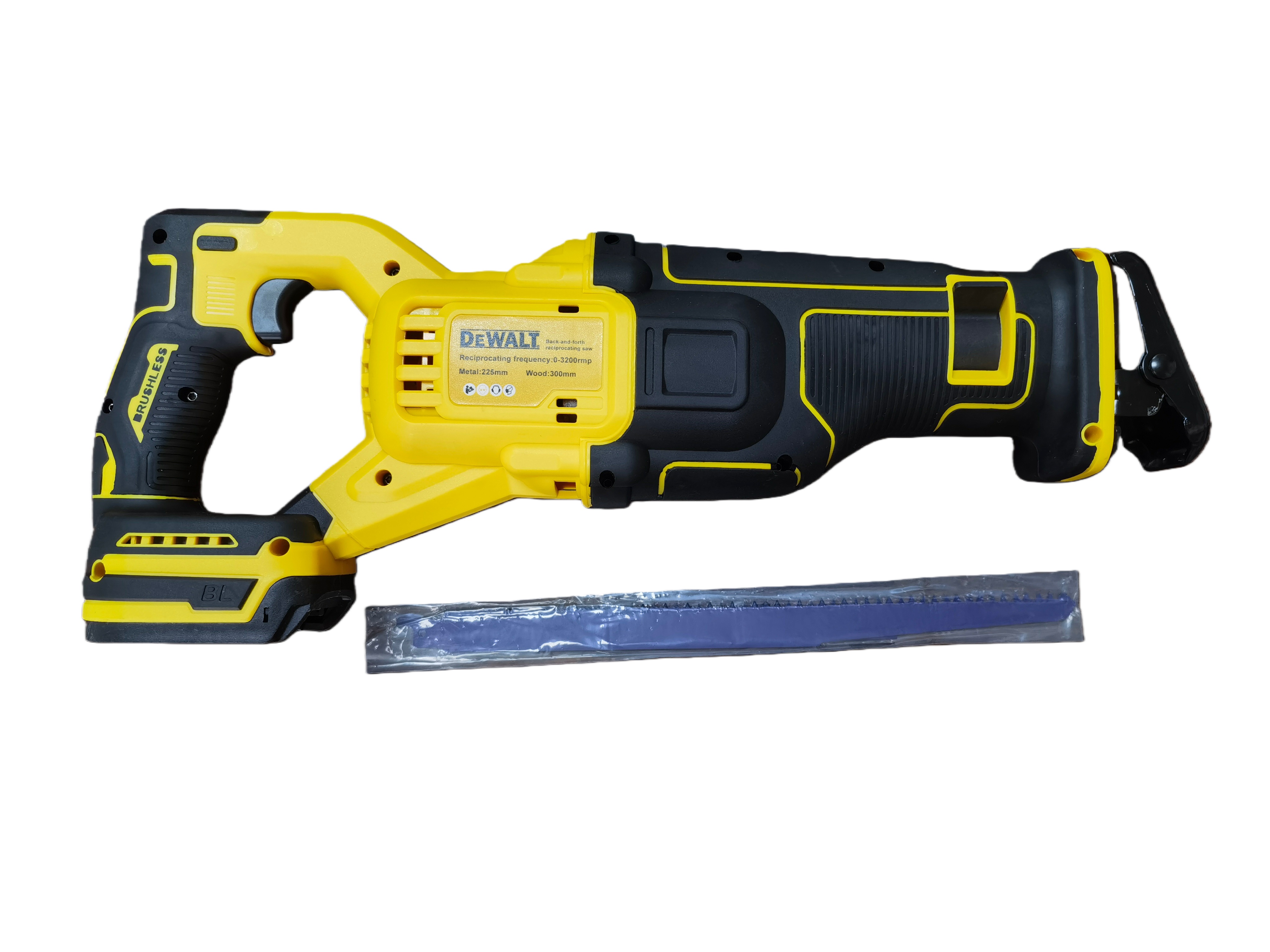 DeWalt 20V brushless lithium-i - Metal Saw Reciprocating recension och pris