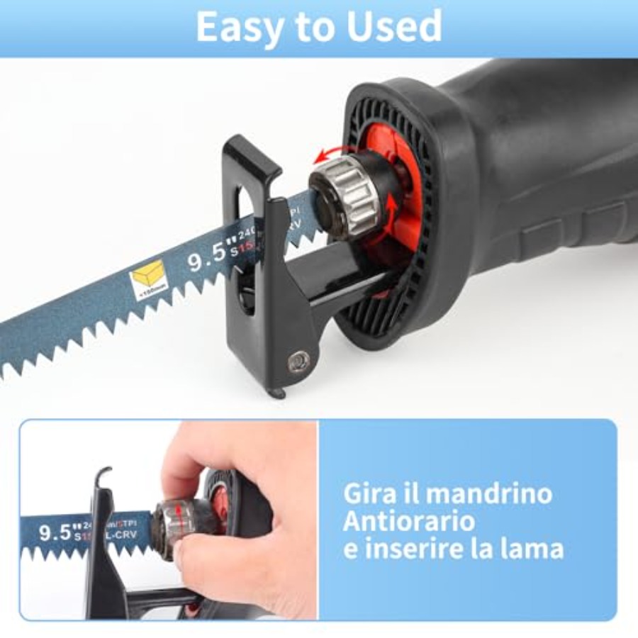 9 Inch Reciprocating Saw Blade - Metal Saw Reciprocating recension och pris