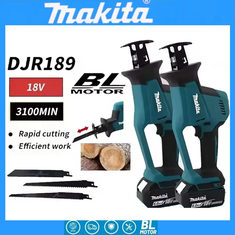 Makita DJR189 18V Cordless Ele - Metal Saw Reciprocating recension och pris