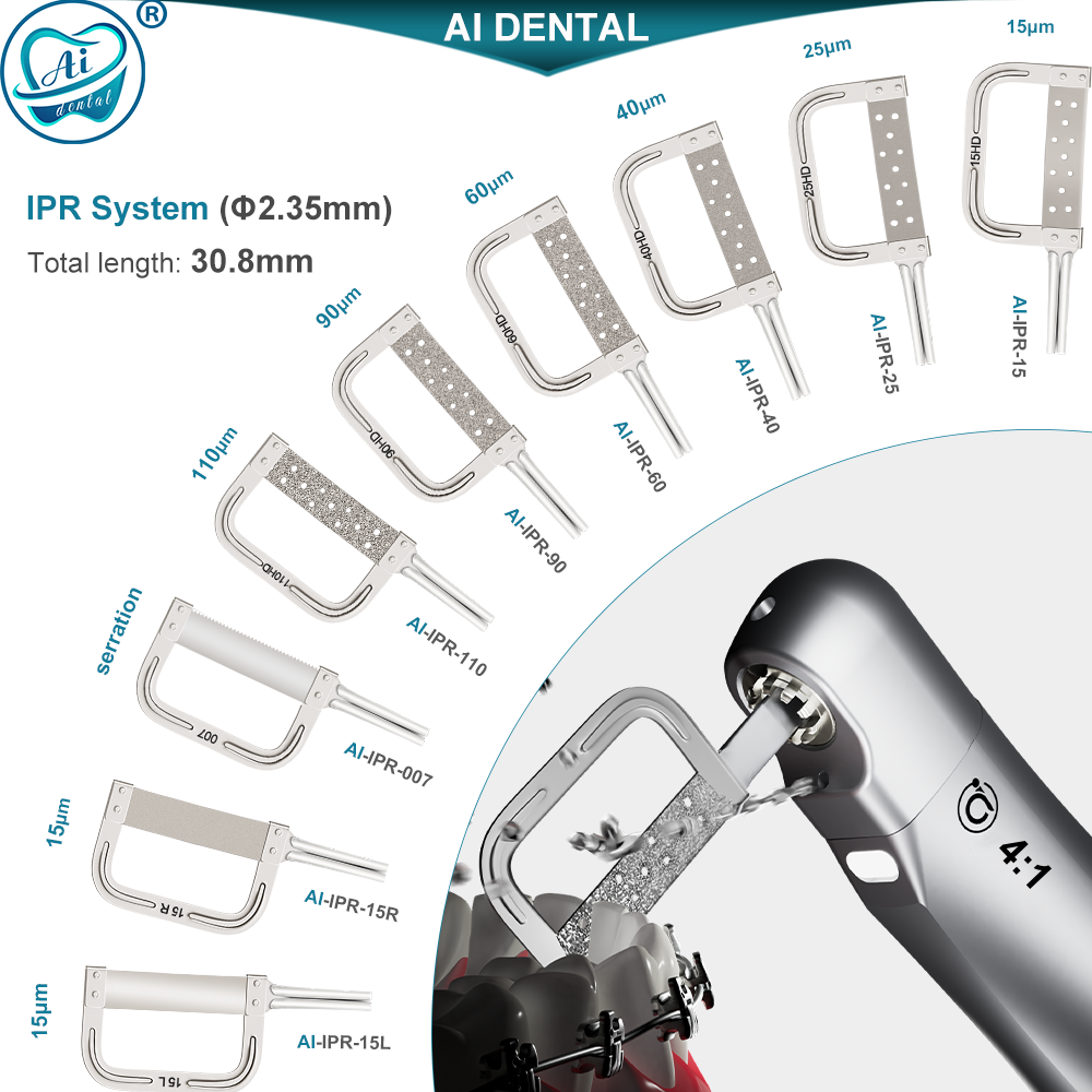 10pcs AI-IPR-SET Dental Saw Bl - Metal Saw Reciprocating recension och pris